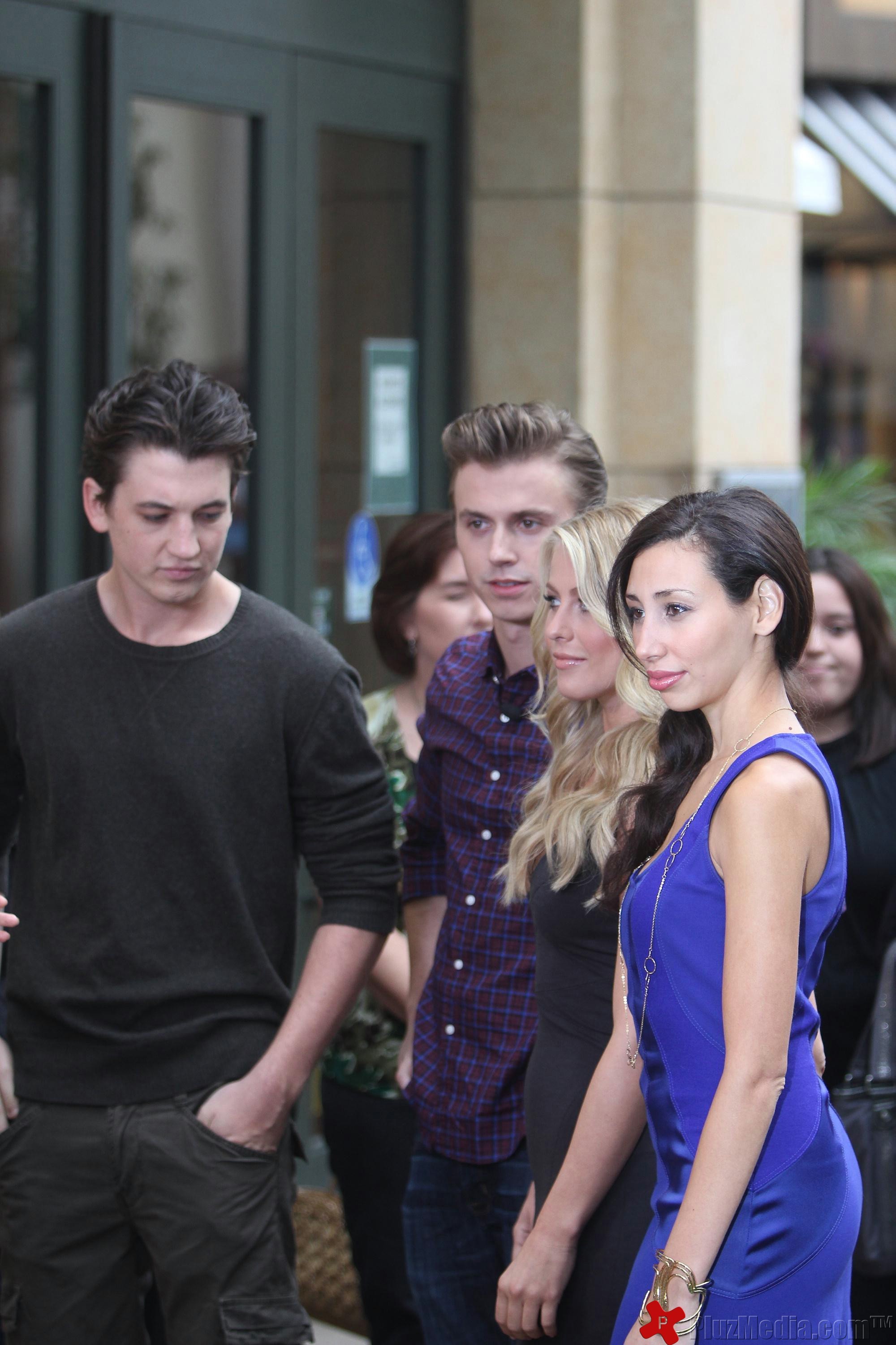 Celebrities at The Grove while filming at segment for 'Extra' | Picture 94711